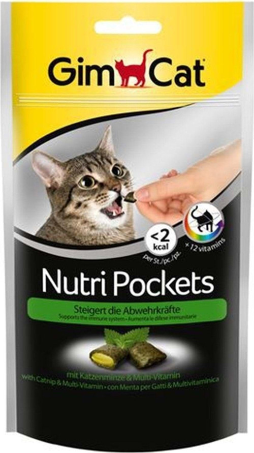 Nutripockets Kedi Ödülü Kedi Otu Ve Multivitamin 60 Gr.x 2 Adet