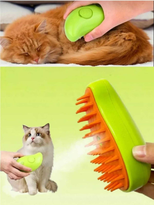Kedi Köpek Buharlı Tarak Şarjlı Buharlı Tüy Toplama Tarak Buharlı Tüy Yumuşatma Tarak