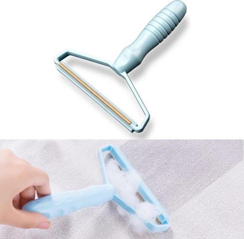 Çift Taraflı Elbise Kazak Plastik Kumaş Tüy Alma ve Tiftik Temizleyici Toplayıcı Taşınabilir (4401)
