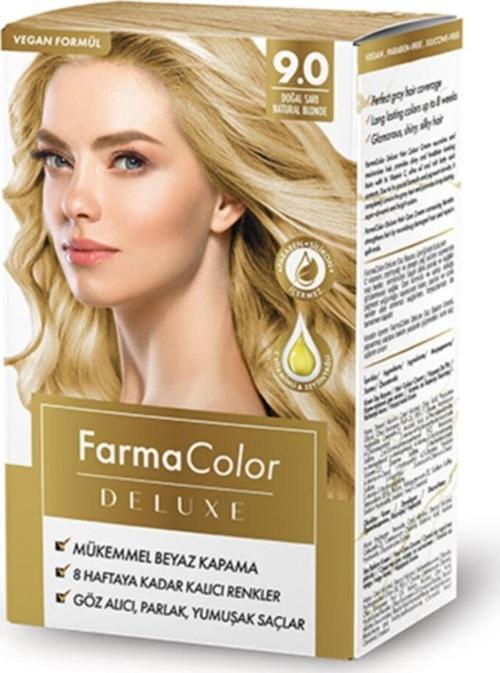 Deluxe Saç Boyası Doğal Sarı 9.0