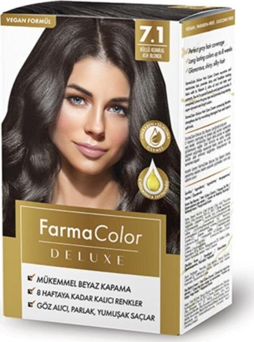 Deluxe Saç Boyası Küllü Kumral 7.1