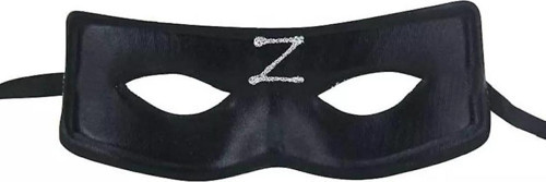Zorro Maskesi Arkadan Lastikli Z Baskılı (4401)