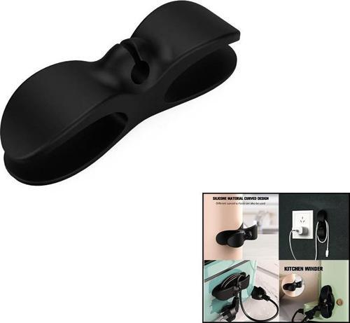 PRATİK KABLO TUTACAK - TOPARLAYICI PLASTİK - YAPIŞKANLI (4401)