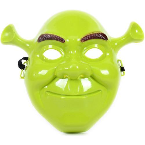 Yeşil Shrek Maskesi 21x25 cm (4401)