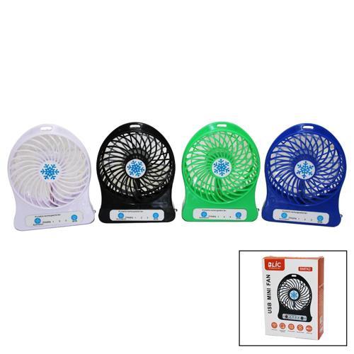 MİNİ FAN USB ŞARJLI MASA ÜSTÜ MİNİ VANTİLATÖR (4401)
