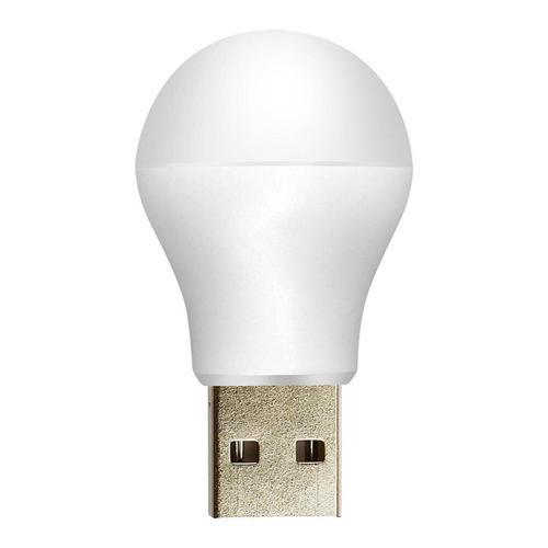 5 VOLT - 1 AMPER USB LED LAMBA BEYAZ (4401)