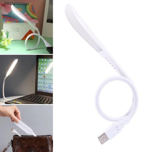 USB Girişli 14 Ledli 3 Kademeli Dokunmatik Masa/Kitap Okuma Lambası Ledi Beyaz (4401)