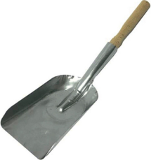 METAL KÜÇÜK - DAR GALVANİZ KÜREK AHŞAP SAPLI (4401)