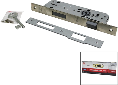 EXTRA HİBRİT KARE ODA GÖMME KİLİT 35MM (4401)