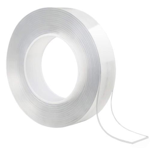 ÇİFT TARAFLI NANO TEKNOLOJİ SÜPER YAPIŞTIRICI ŞEFFAF BANT 1MM*3CM*3M (4401)