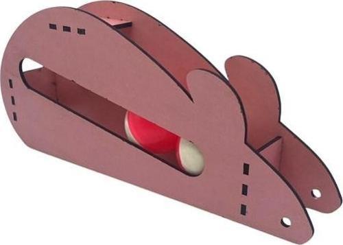 Fare Kedi Oyunu Ahşap 2 Toplu Kedi Oyuncağı Tahta Kedi Oyunu Tahta Fare Ve Toplu Oyuncak (4401)