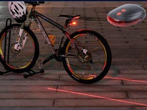 Lazer Güvenlik Şeritli Bisiklet Stop Lambası (4401)