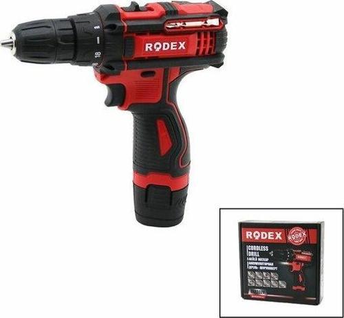 2 KADEME HIZ - VİTESLİ   ŞARJLI  MATKAP  0-350 / 0-1350 RPM   12V / 1.3A LI-ION RDX-3320 (4401)