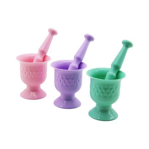 RENKLİ PLASTİK HAVAN - MORTAR  SARIMSAK DÖVECEK (4401)