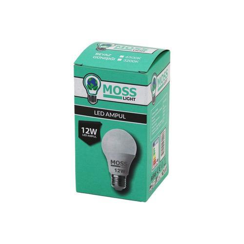 MOSS LIGHT  12W   BEYAZ  LED AMPUL  E27   960Lm   6500K (4401)
