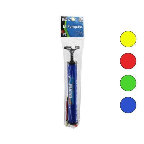 MİNİ EL POMPASI BİSİKLET - TOP 28 CM POMPA HORTUM - TOP İĞNE - UÇ (4401)