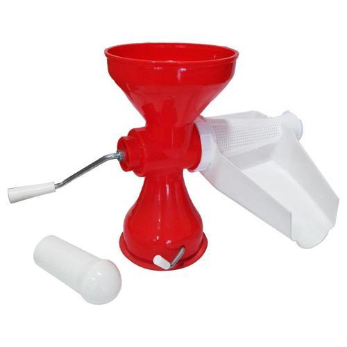 PLASTİK SÜZGEÇLİ - HAZNELİ SALÇA MAKİNESİ  METAL KOLLU EV YAPIMI FİRESİZ PRATİK KULLANIM BRKT-312007 (4401)