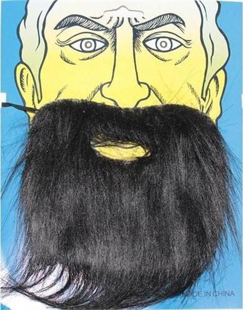 Siyah Renk Takma Sakal Bıyık Takımı (4401)