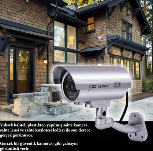 %100 Gerçekçi İç ve Dış Mekan İçin Sahte Güvenlik Kamerası (4401)