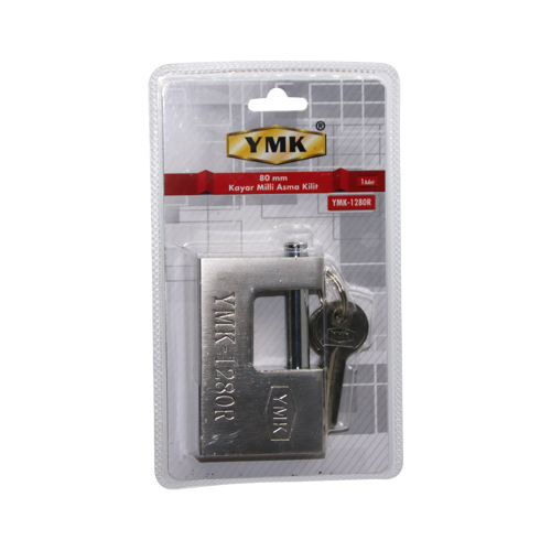80MM GRİ KAYAR MİLLİ ASMA KİLİT (4401)