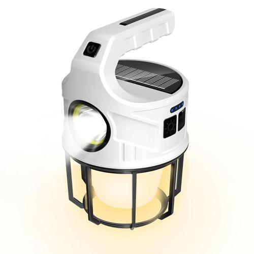 SOLAR 6 FONKSİYONLU EL FENERİ IŞILDAK ŞARJ LAMBA KL-537A (4401)