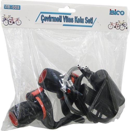 ÇEVİRMELİ BİSİKLET VİTES KOLU SETİ 2PCS VİTES KOLU - 2PCS ELCİK - TEL - TEL KORUYUCU KANAL KABLO (4401)