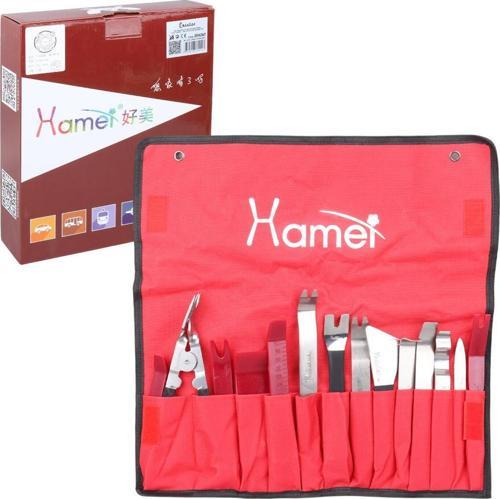 ARAÇ İÇİ SES SİSTEMİ SÖKME - LASTİK SÖKME -  KAPI DÜZELTME ÇIKARMA SETİ (14 FARKLI APARAT) (4401)