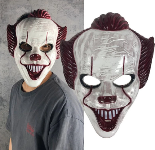 Plastik Joker Maskesi Killer Palyaço Maskesi (4401)