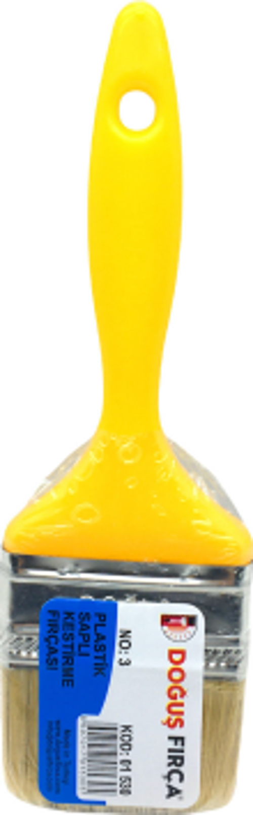 NO-3 PLASTİK SAPLI KESTİRME FIRÇASI (4401)