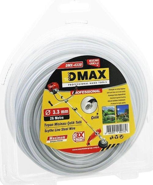 ÇELİK TELLİ YUVARLAK    3.3MM X 26MT  ÇİM BİÇME TIRPAN MİSİNASI (4401)