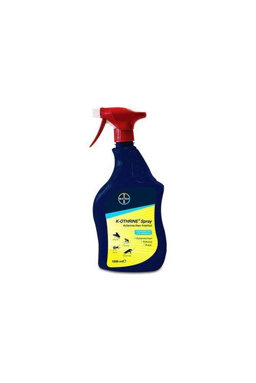 BAYER K-OTHRINE 1000ML SIVI HAŞERE İLAÇ SPREY KOKUSUZ İNTEKTİSİT (146)