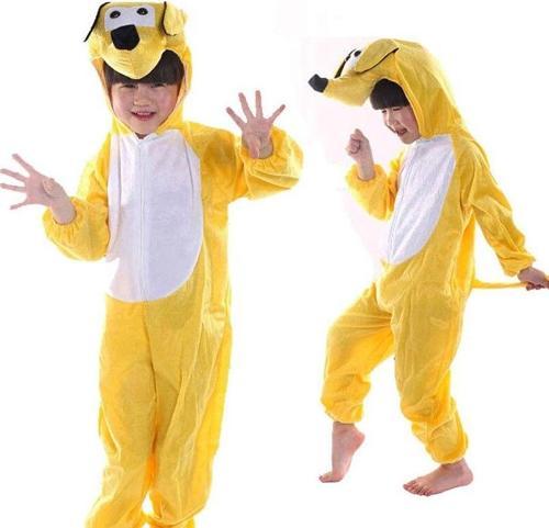 Çocuk Köpek Kostümü 2-3 Yaş 80 cm (4401)