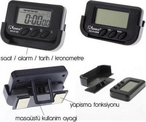 Araç İçi Dijital Saat (4401)