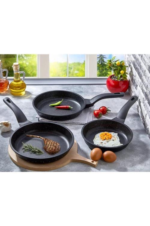 Chef Döküm Iron 3Lü Tava Seti