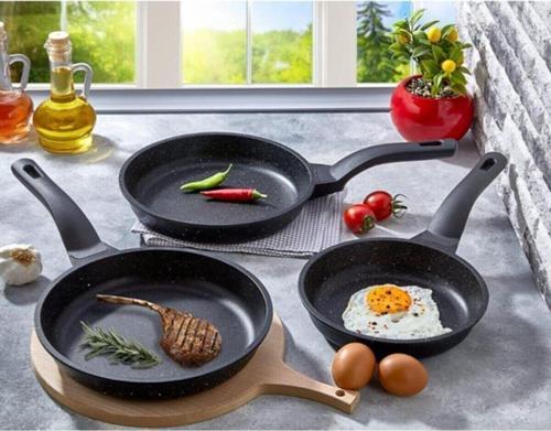 Chef Döküm Iron 3Lü Tava Seti