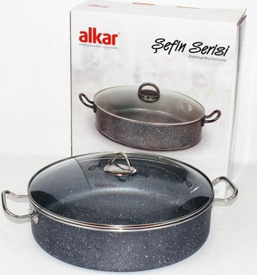 Gri Şefin Pırlanta Basık Tencere 40Cm