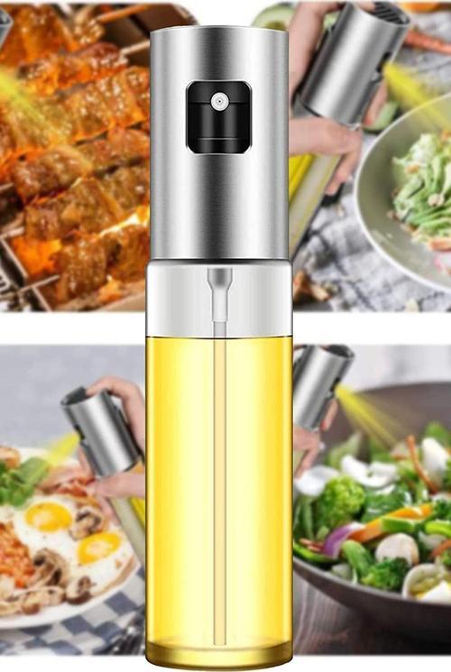 Sprey Cam Yağdanlık 100 Ml Fısfıs Yağdanlık Sirke Airfryer Zeytinyağı Limon Yağ Püskürtücü Yağlık