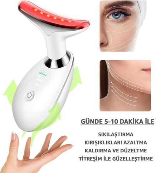 Sermetsüsdünyası Yüz Ve Boyun Kırşıklık Giderici Ems Güzellik Cihazı ( Gıdık,Sarkma,Kırışıklık)