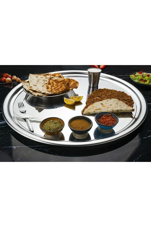 Paslanmaz Çelik Yer Sofrası, Tepsi (Sini) No: 13 65 Cm