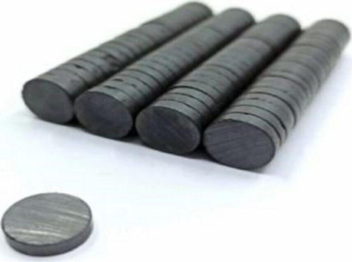 Sermet Süs Dünyası Ferrit Kömür Mıknatıs 15 Mm X 3 Mm ( 250 Adet)