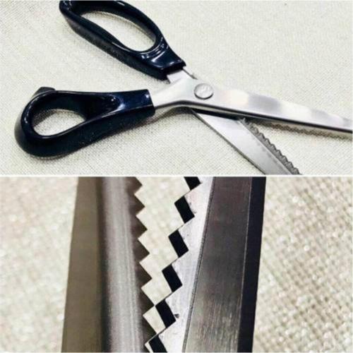 Zig Zag Kesim Terzi Sürfile Makası 23.5 Cm Kesme Makası