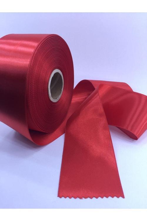 5,5 Cm Lik Kırmızı Takı Kurdelesi 2 Metre Kesilmiş Hazır Takı Kurdelası
