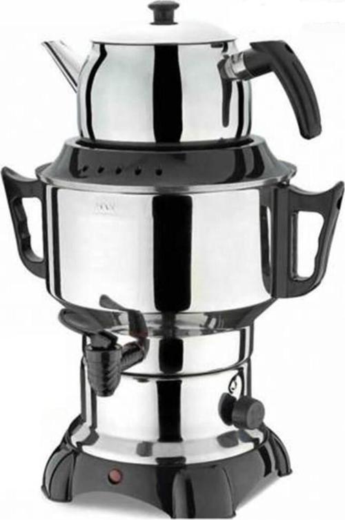 Elektrikli Semaver Çayçı Çay Makinesi 3.5 Litre Sade