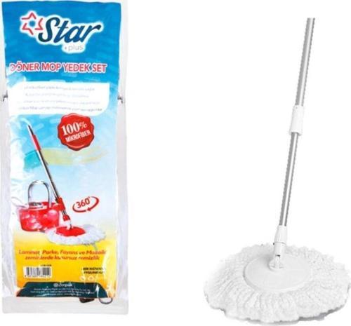 Starplus Dönerli Başlıklı Mop Yedek Set Str120
