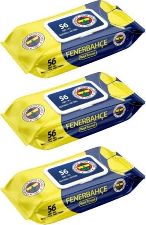 Taraftar Islak Mendil 56Lı 3Lü Paket