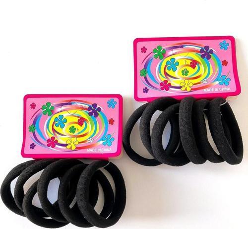 12'Li Siyah Lastik Toka Esnek Ve Kaliteli