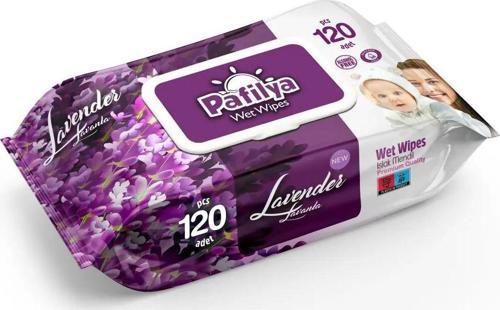 Islak Havlu 120 Yaprak Lavanta Kokulu