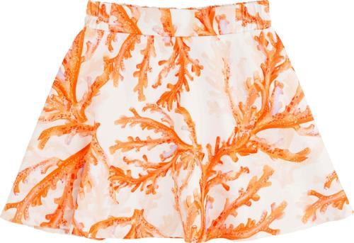 BASKILI KLOŞ ETEK Oranj