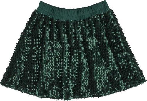 PULLU KLOŞ ETEK Yeşil