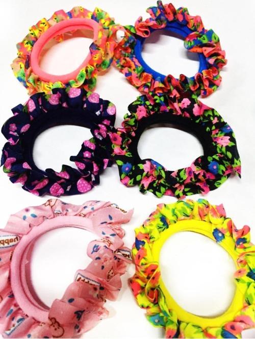 6'Li Fırfır Lastik Havlu Toka Simit Toka Lastik Toka